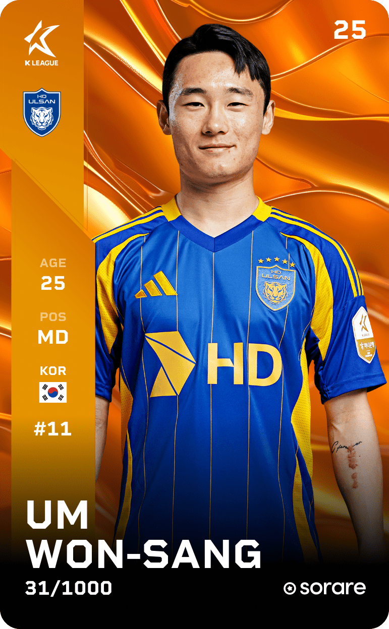Um Won-Sang  2025-26 • Limited 31/1000