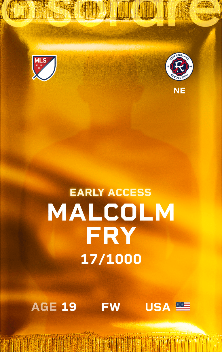 Malcolm Fry 2025-26 • Limited 17/1000