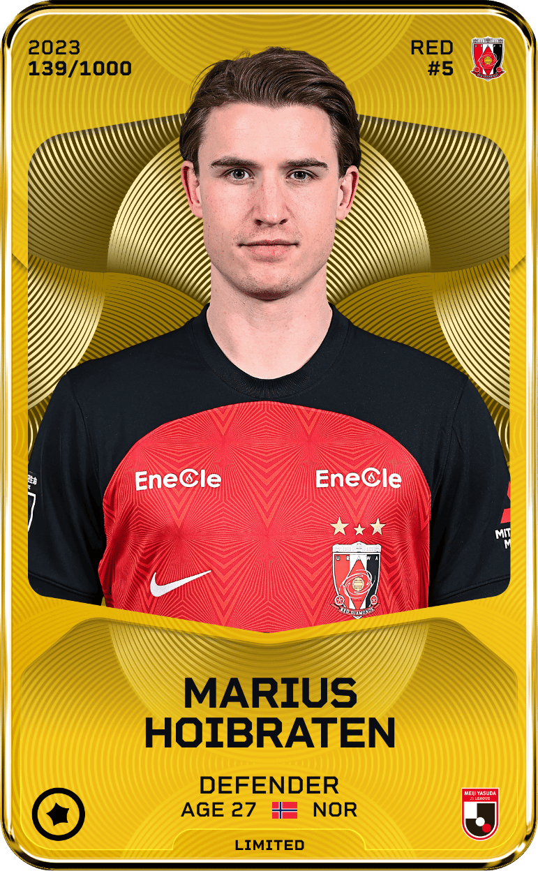 MARIUS HOIBRATEN 2023-24 • Limited 139/1000