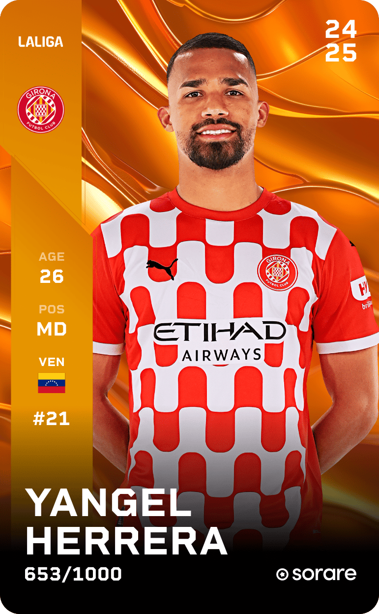 Yangel Herrera 2024-25 • Limited 653/1000