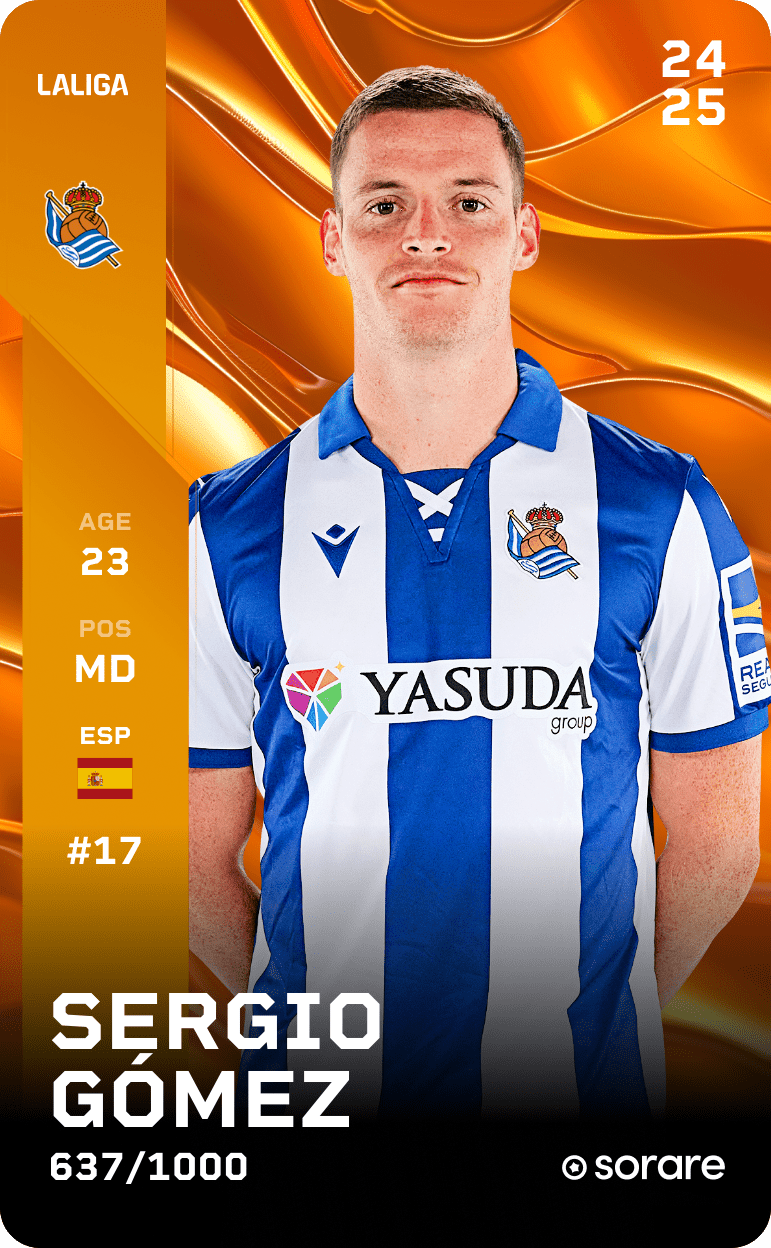 Sergio Gómez 2024-25 • Limited 637/1000