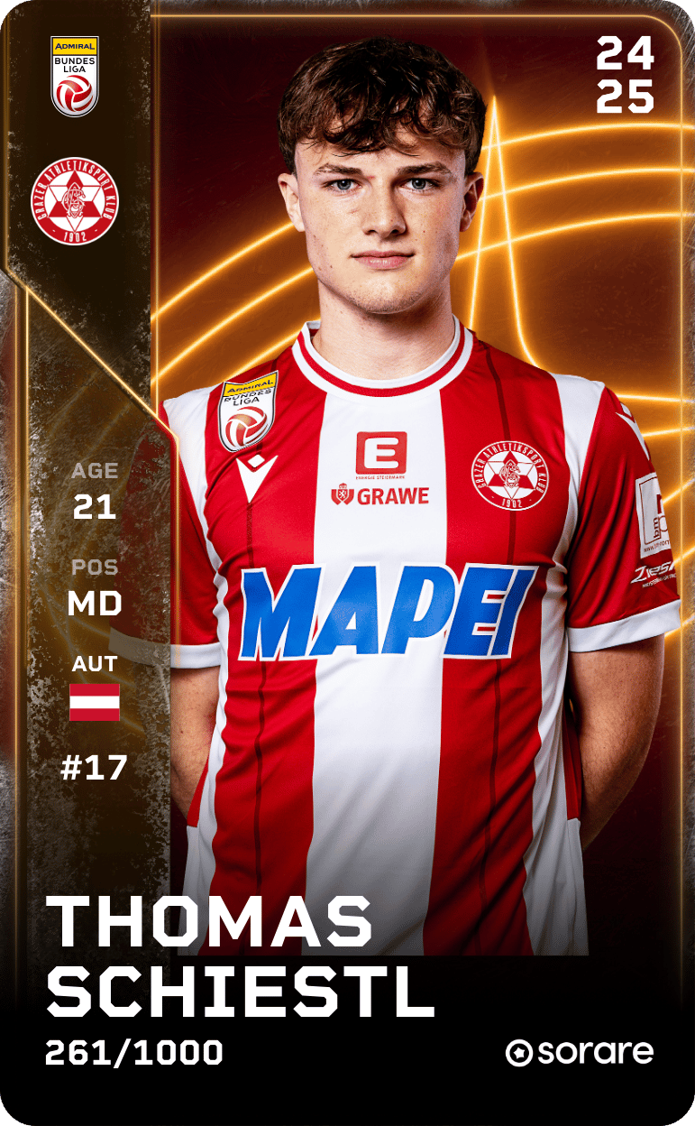 Thomas Schiestl 2024-25 • Limited 261/1000