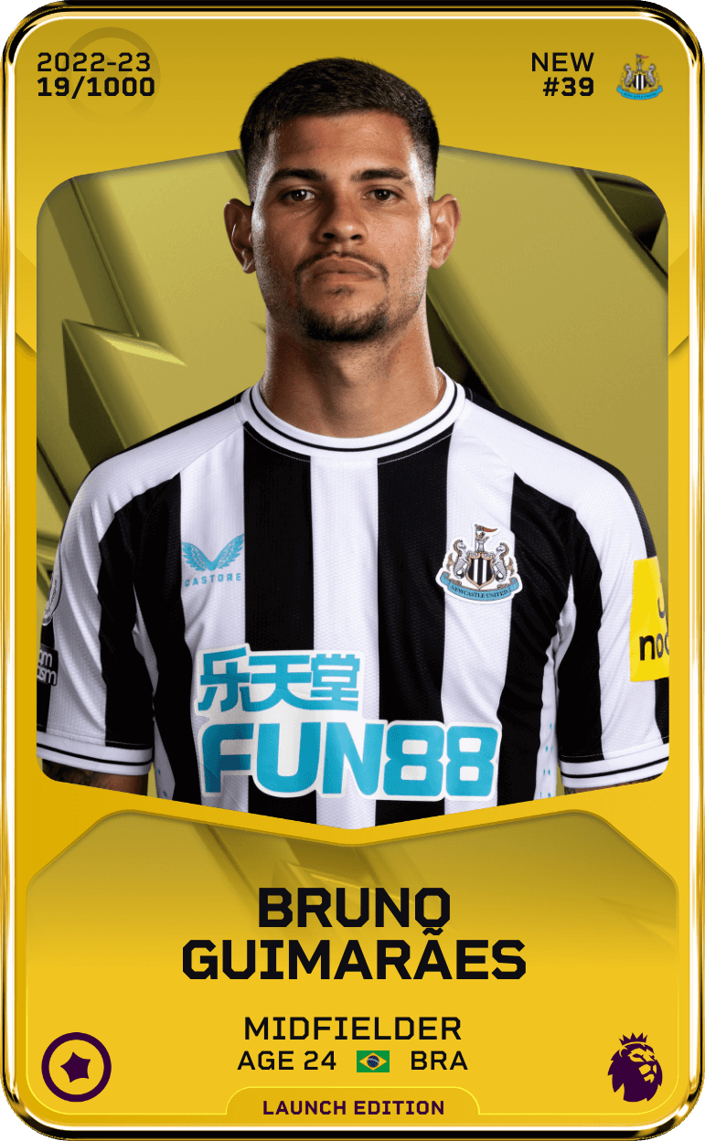 Bruno Guimarães 2022-23 • Limited 19/1000