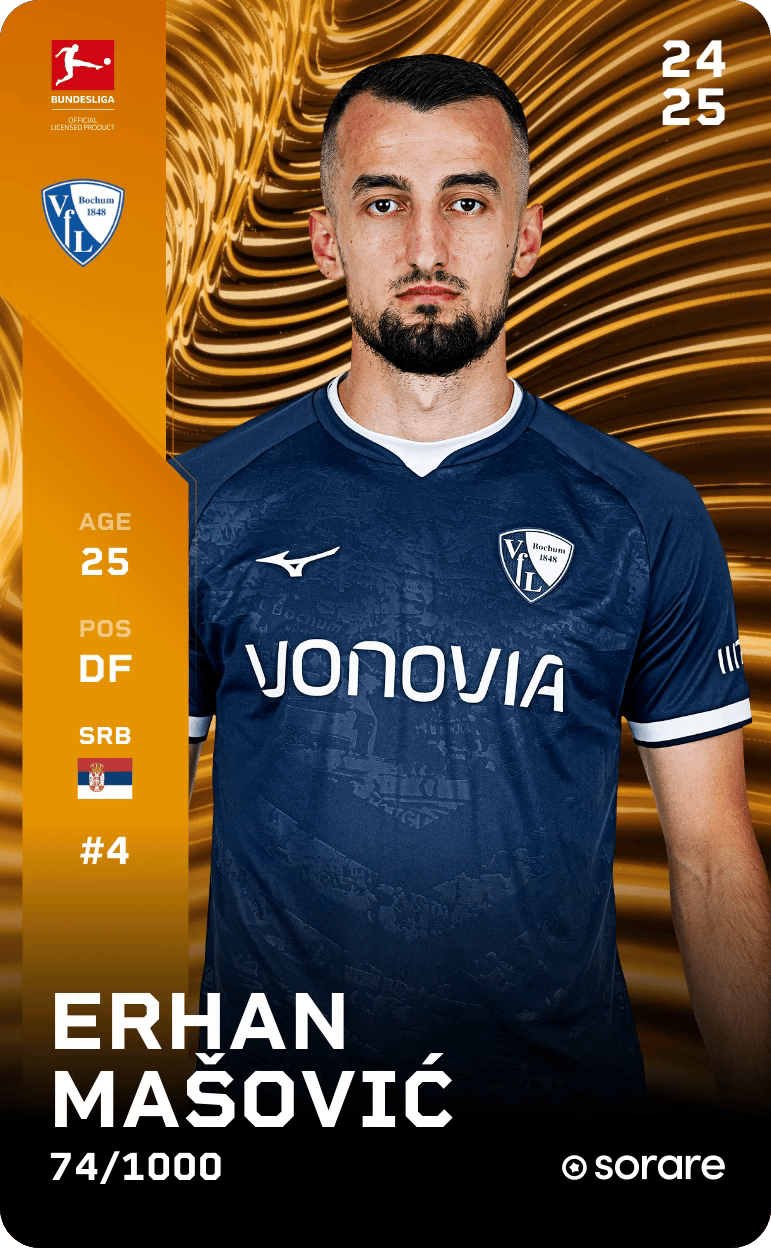 Erhan Mašović 2024-25 • Limited 74/1000