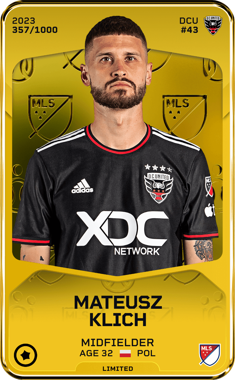Mateusz Klich 2023-24 • Limited 357/1000
