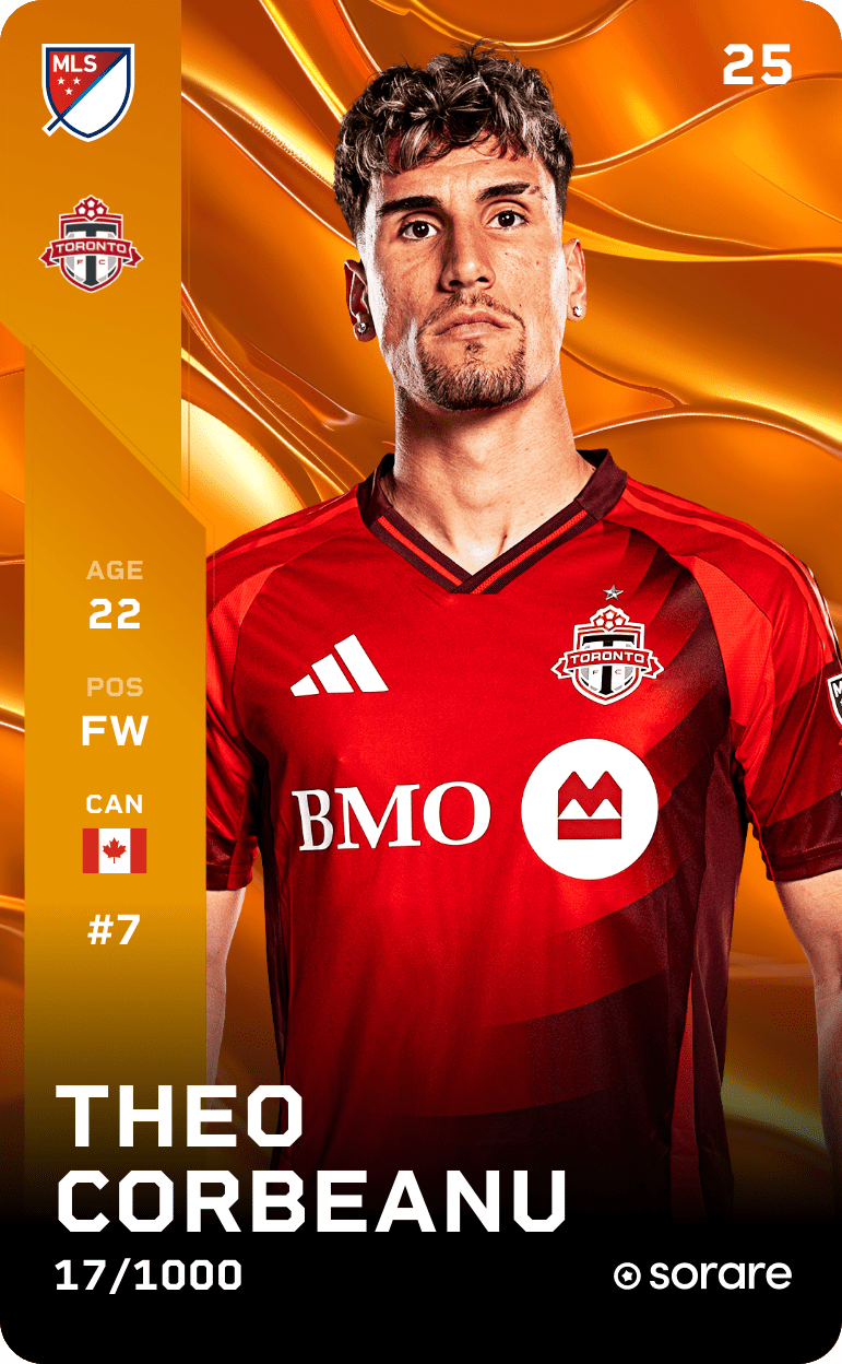 Theodor Corbeanu 2025-26 • Limited 17/1000