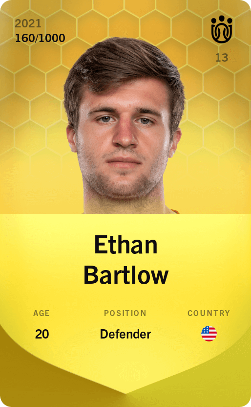 Ethan Bartlow 2021-22 • Limited 160/1000