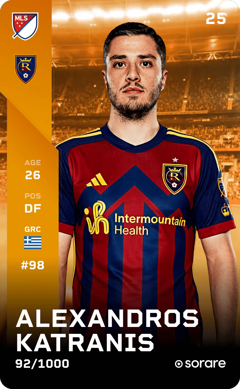 Alexandros Katranis 2025-26 • Limited 92/1000