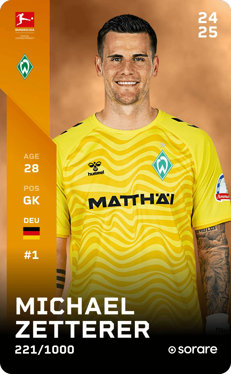 Michael Zetterer 2024-25 • Limited 221/1000