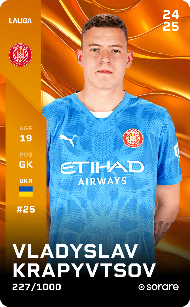 Vladyslav Krapyvtsov 2024-25 • Limited 227/1000
