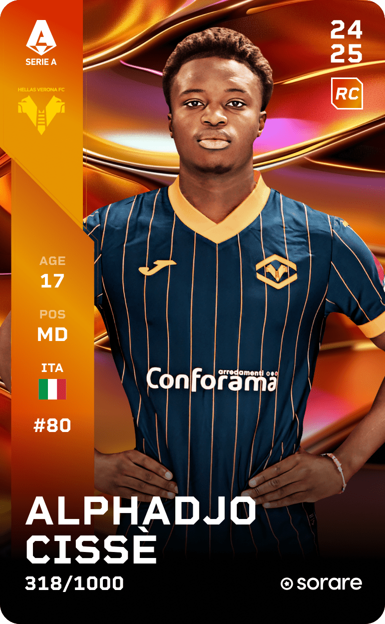 Alphadjo Cissè 2024-25 • Limited 318/1000