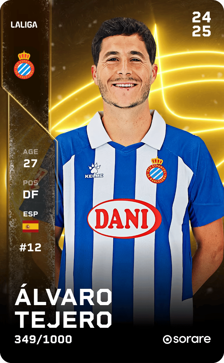 Álvaro Tejero 2024-25 • Limited 349/1000