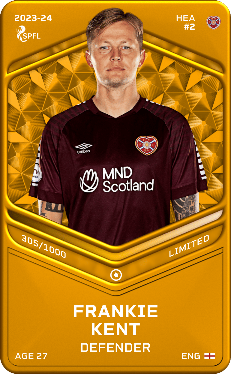 Frankie Kent 2023-24 • Limited 305/1000