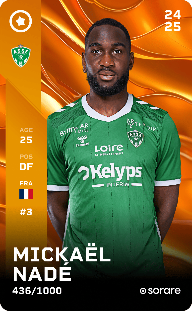 Mickaël Nadé 2024-25 • Limited 436/1000