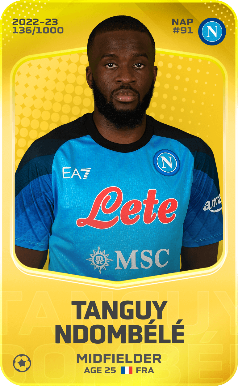Tanguy Ndombélé 2022-23 • Limited 136/1000