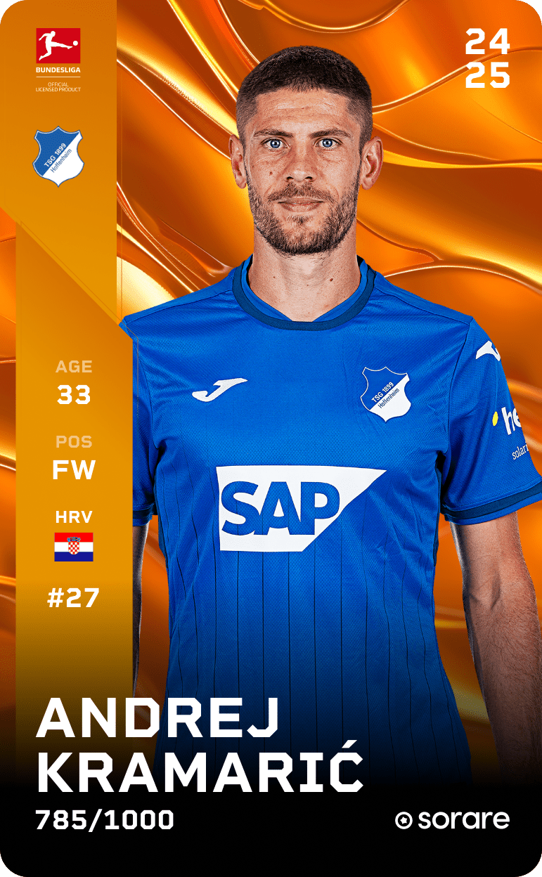 Andrej Kramarić 2024-25 • Limited 785/1000