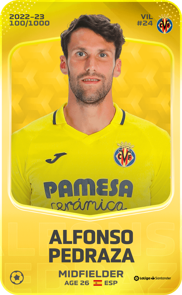 Alfonso Pedraza 2022-23 • Limited 100/1000