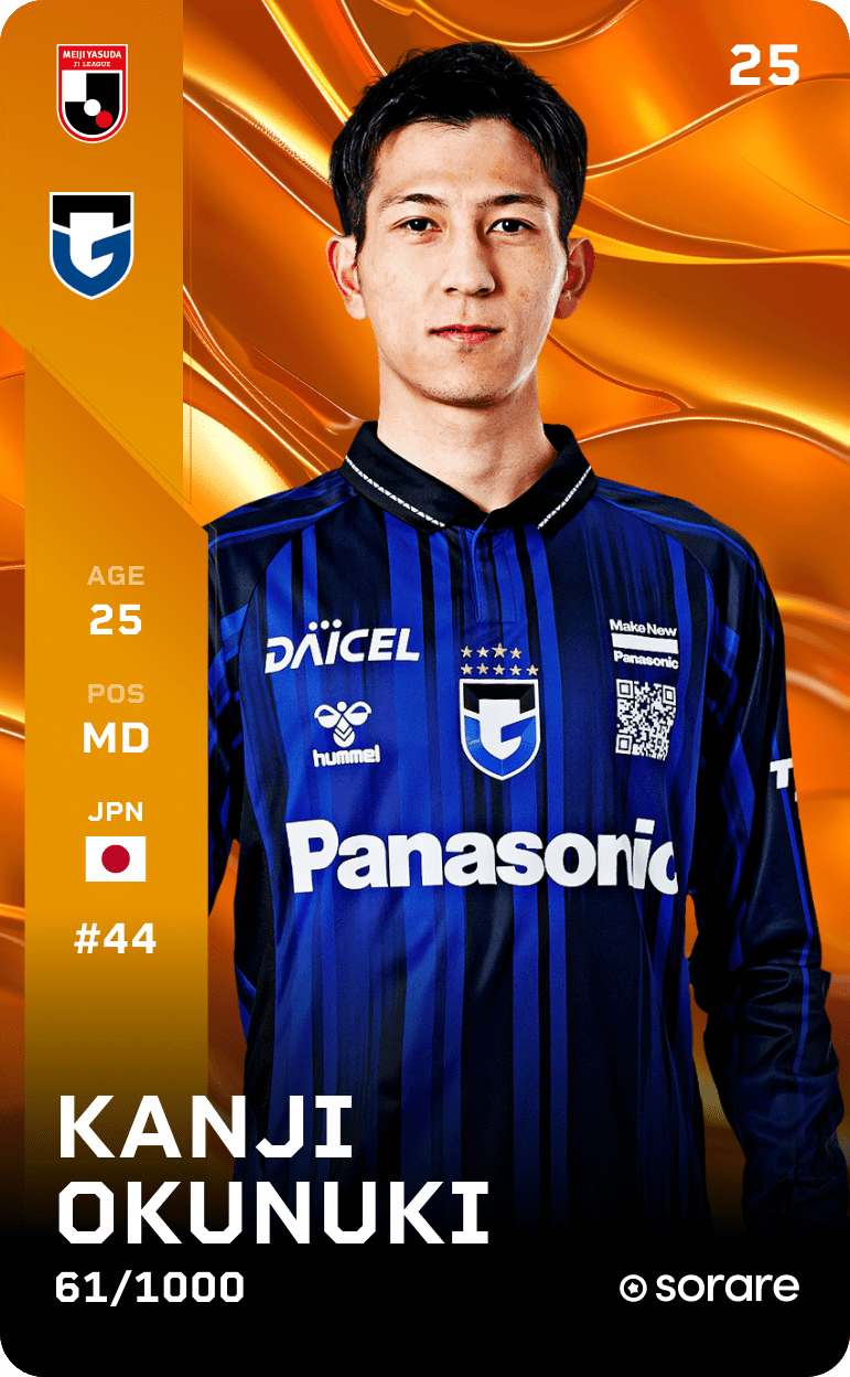 Kanji Okunuki 2025-26 • Limited 61/1000