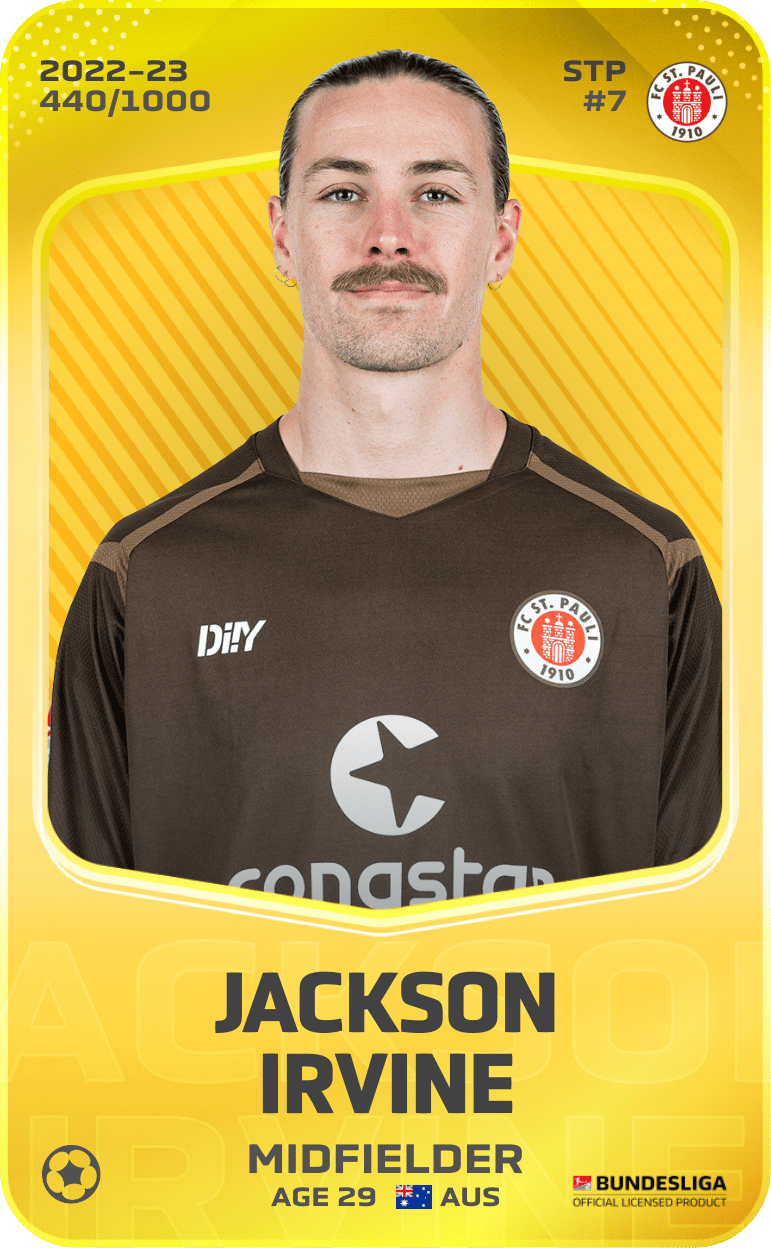 Jackson Irvine 2022-23 • Limited 440/1000