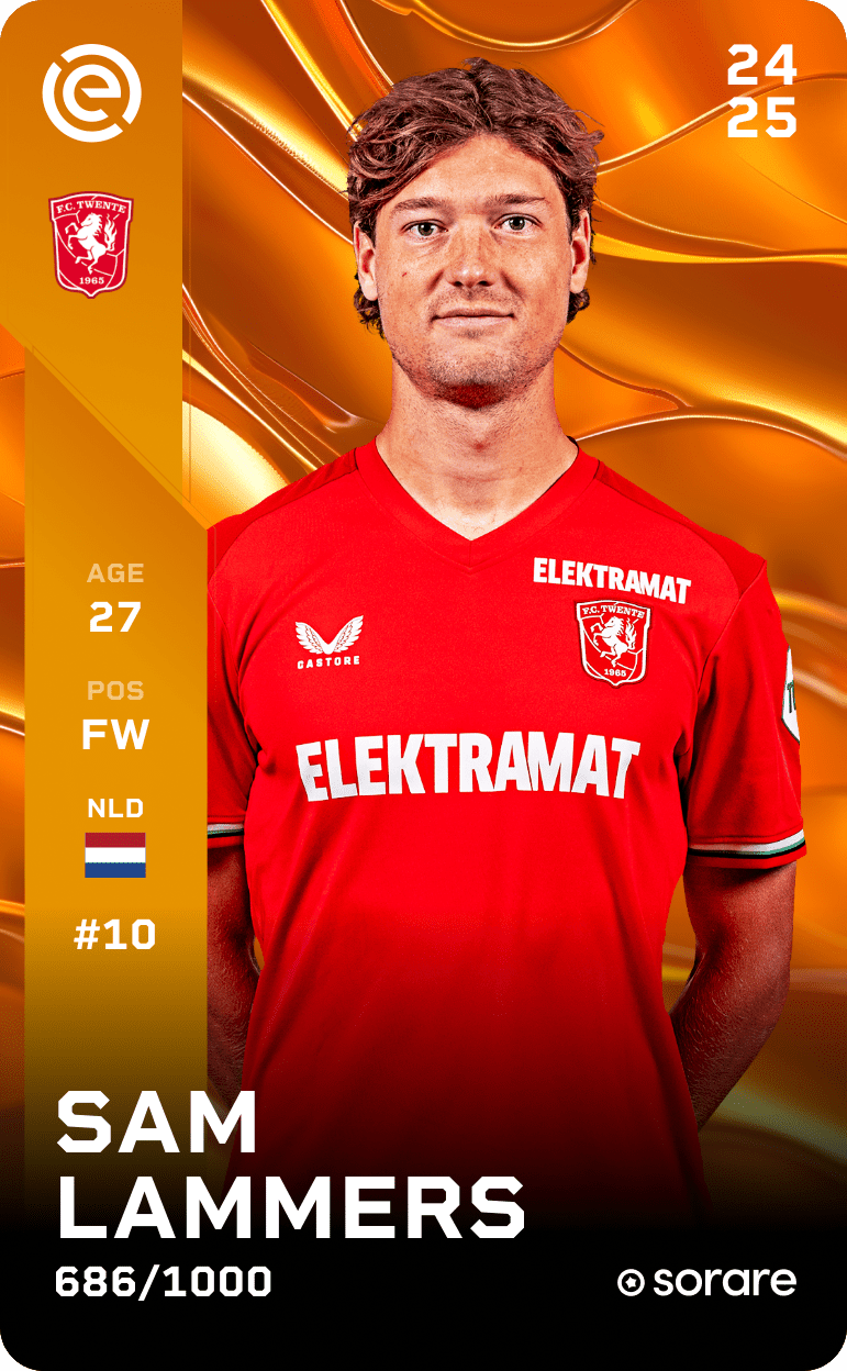 Sam Lammers 2024-25 • Limited 686/1000