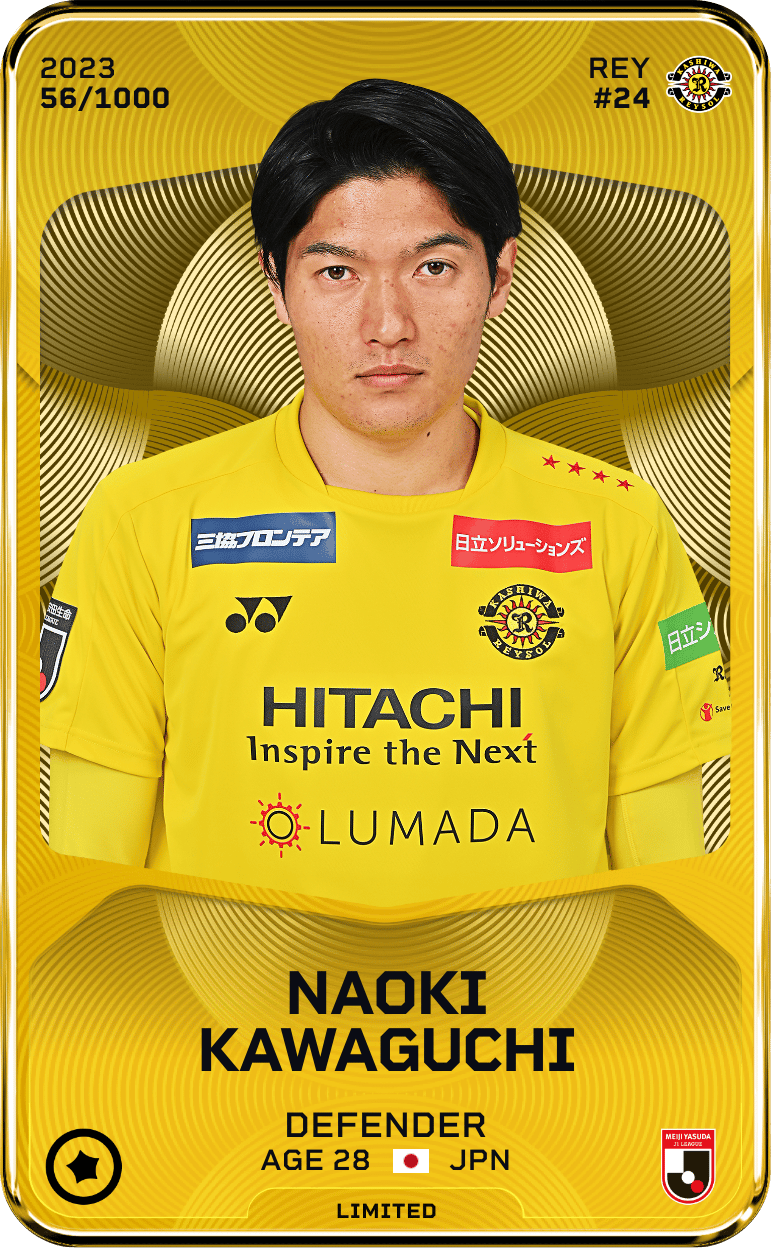 Naoki Kawaguchi 2023-24 • Limited 56/1000