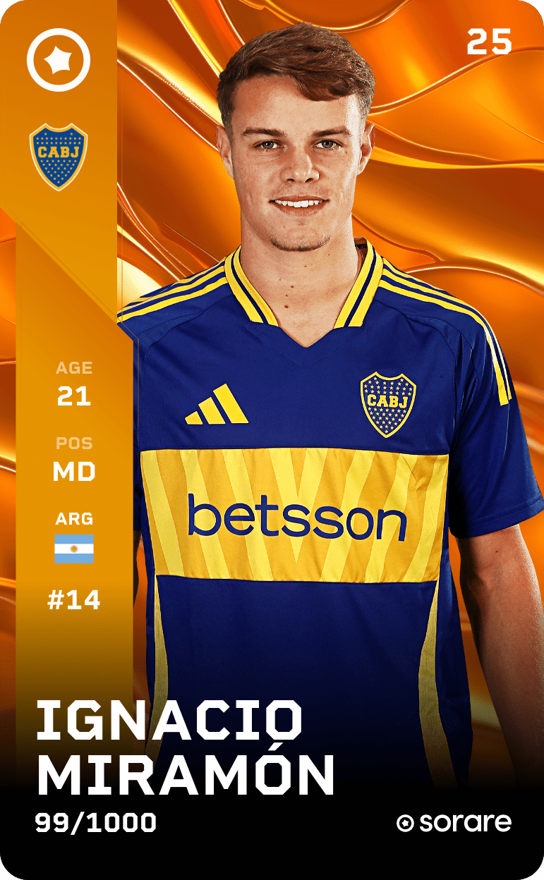 Ignacio Miramón 2025-26 • Limited 99/1000