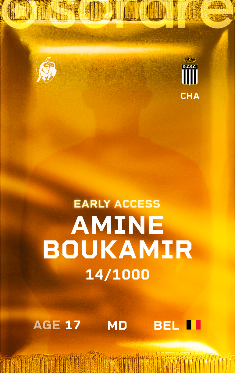 Amine Boukamir 2024-25 • Limited 14/1000