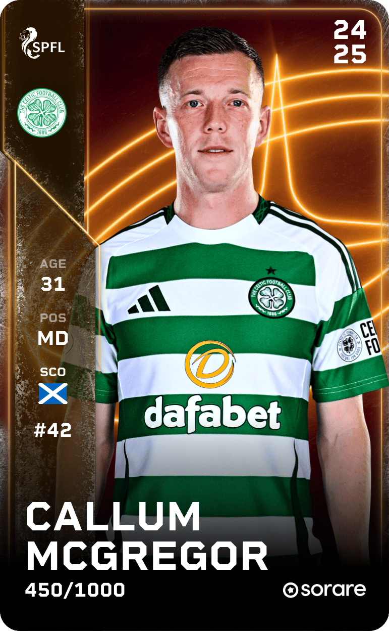 Callum McGregor 2024-25 • Limited 450/1000