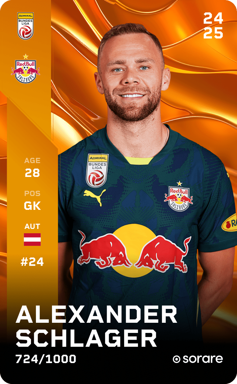 Alexander Schlager 2024-25 • Limited 724/1000
