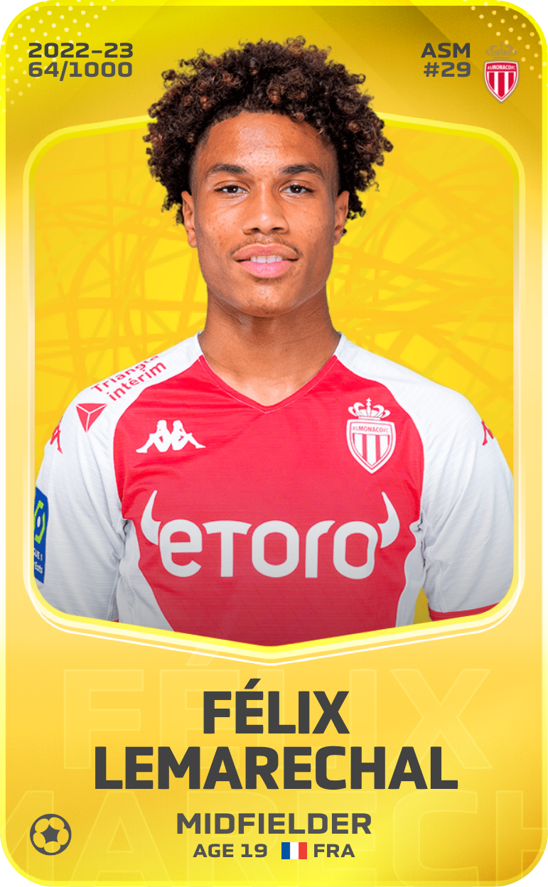 Félix Lemarechal 2022-23 • Limited 64/1000