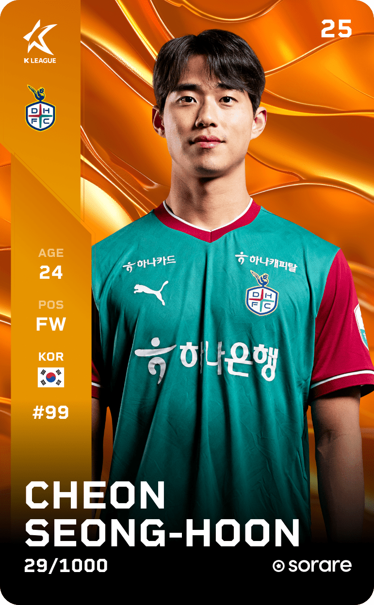 Cheon Seong-Hoon 2025-26 • Limited 29/1000