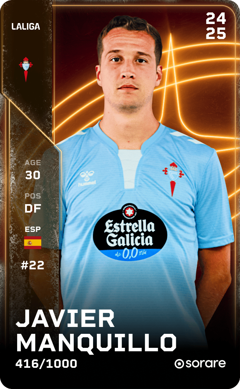 Javier Manquillo 2024-25 • Limited 416/1000