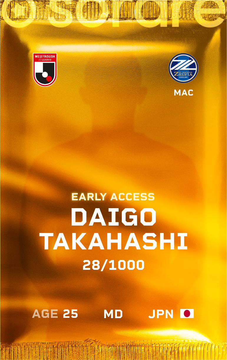 Daigo Takahashi 2025-26 • Limited 28/1000