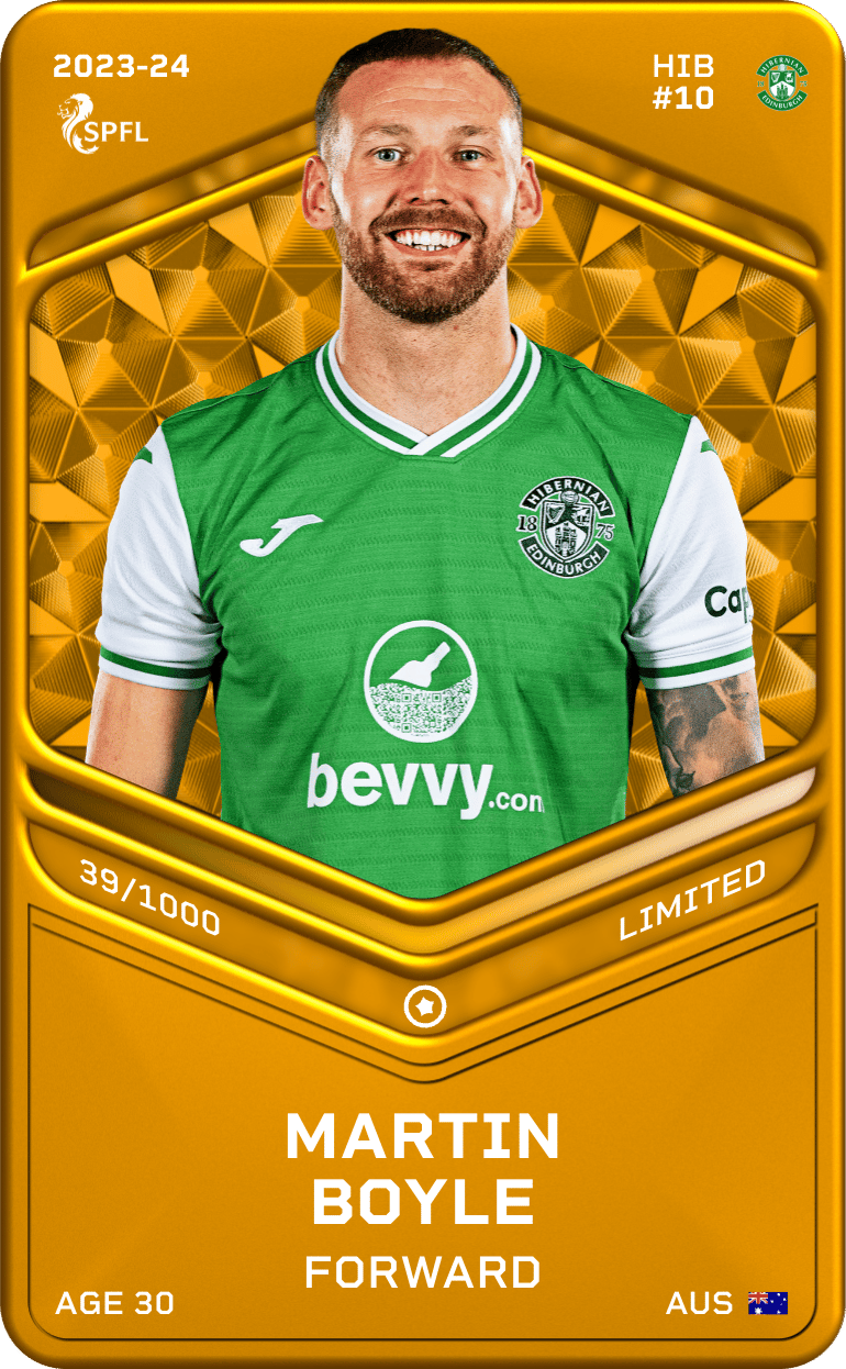 Martin Boyle 2023-24 • Limited 39/1000