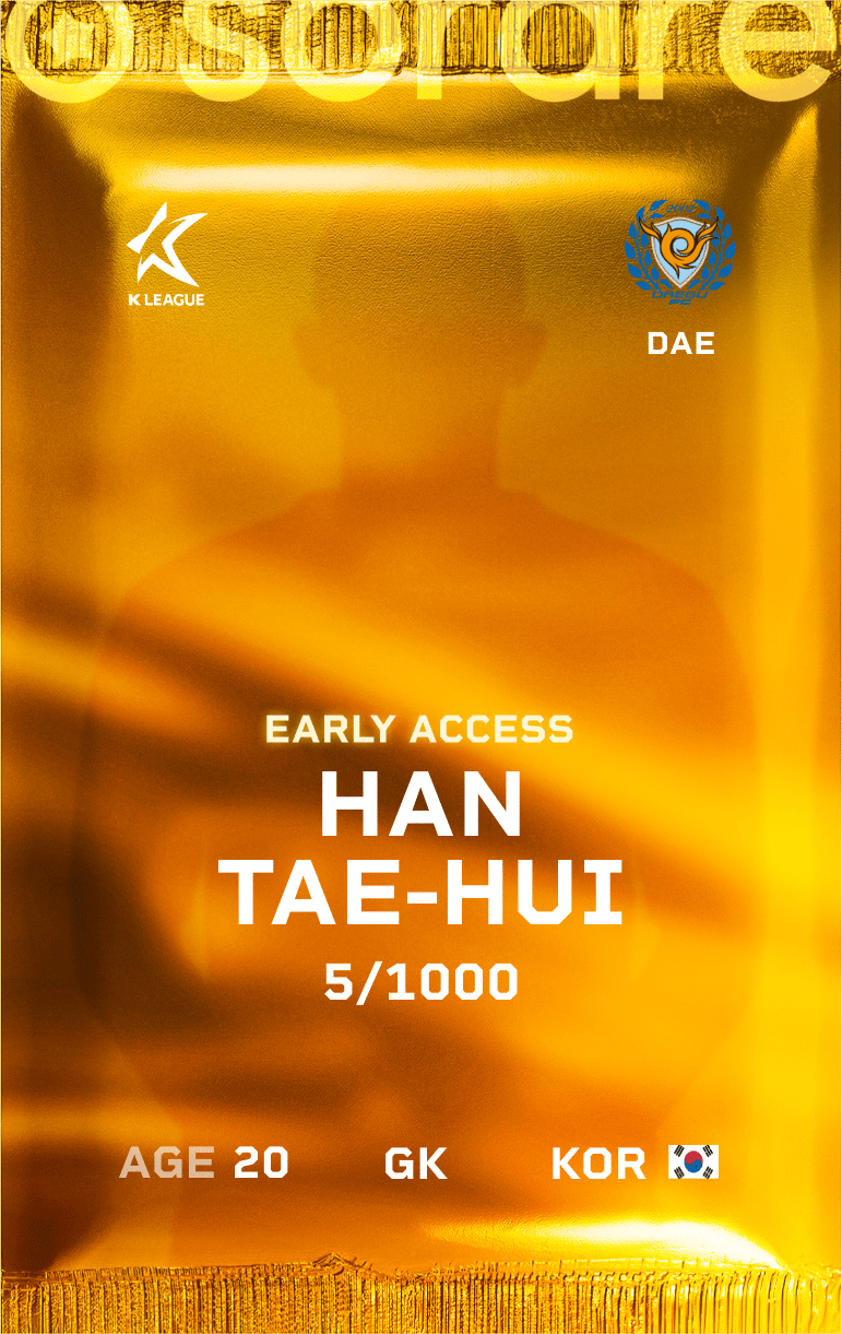 Han Tae-Hee 2025-26 • Limited 5/1000
