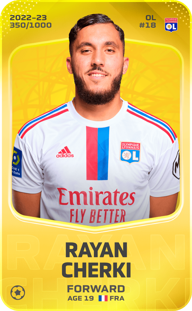 Rayan Cherki 2022-23 • Limited 350/1000