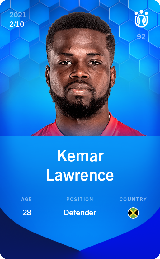 Sorare - Sorare Official - Kemar Lawrence 2021-22 • Super Rare 2/10 - NFT # 9385706108616762789231792042230753366707159750302005958902842890126884106731