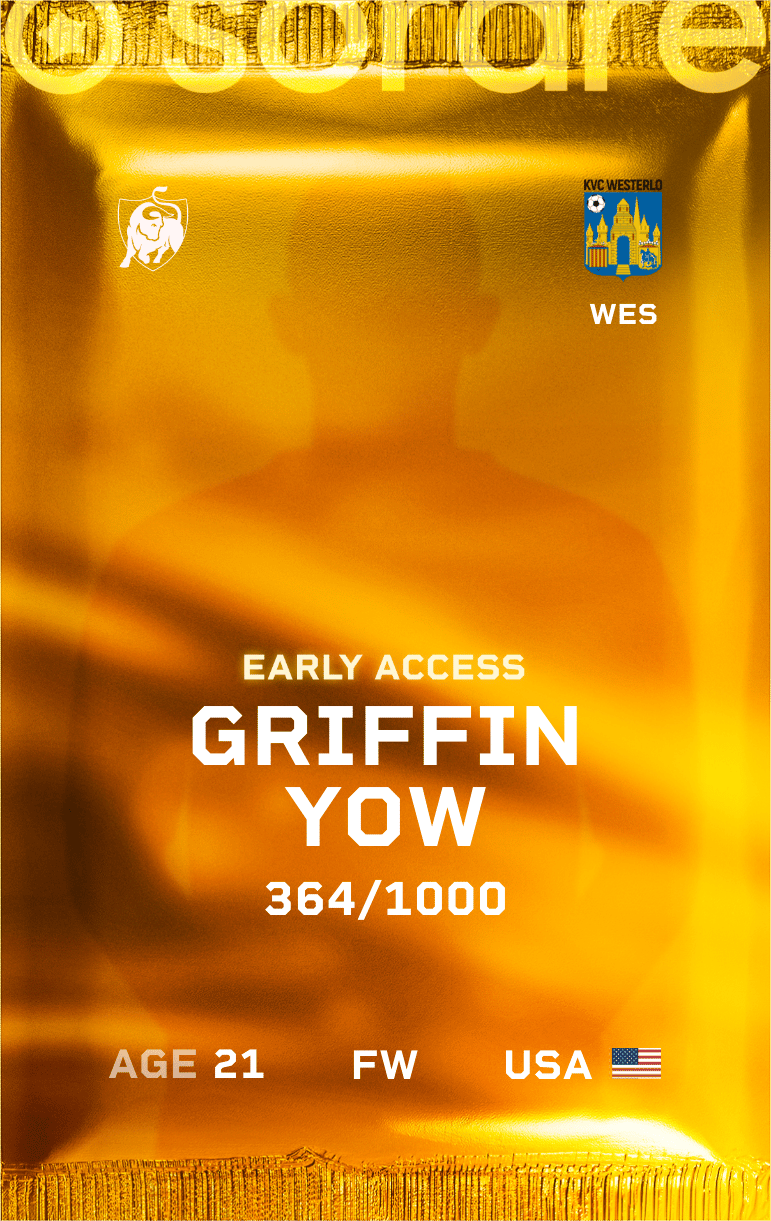 Griffin Yow 2024-25 • Limited 364/1000