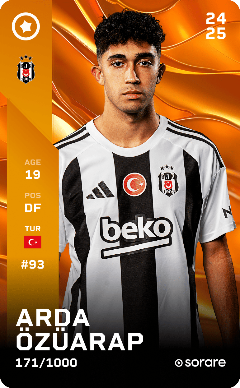 Arda Özüarap 2024-25 • Limited 171/1000