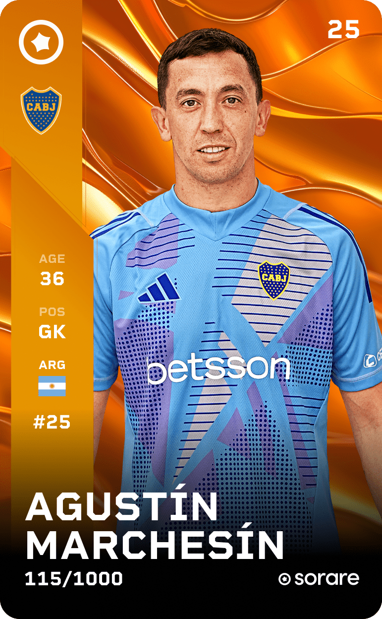 Agustín Marchesín 2025-26 • Limited 115/1000