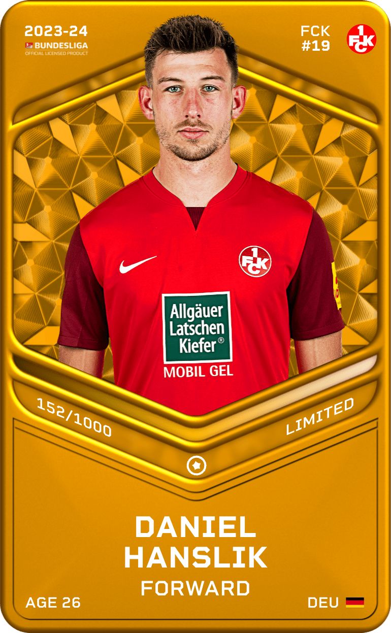 Daniel Hanslik 2023-24 • Limited 152/1000