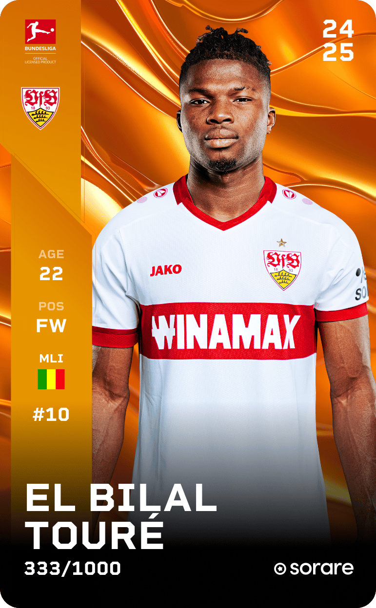 El Bilal Touré 2024-25 • Limited 333/1000