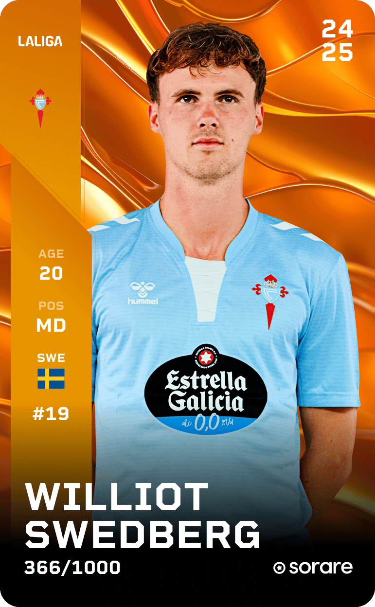 Williot Swedberg 2024-25 • Limited 366/1000