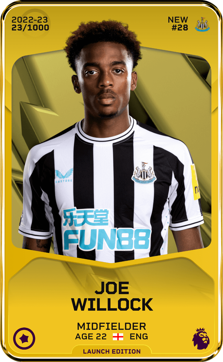 Joe Willock 2022-23 • Limited 23/1000