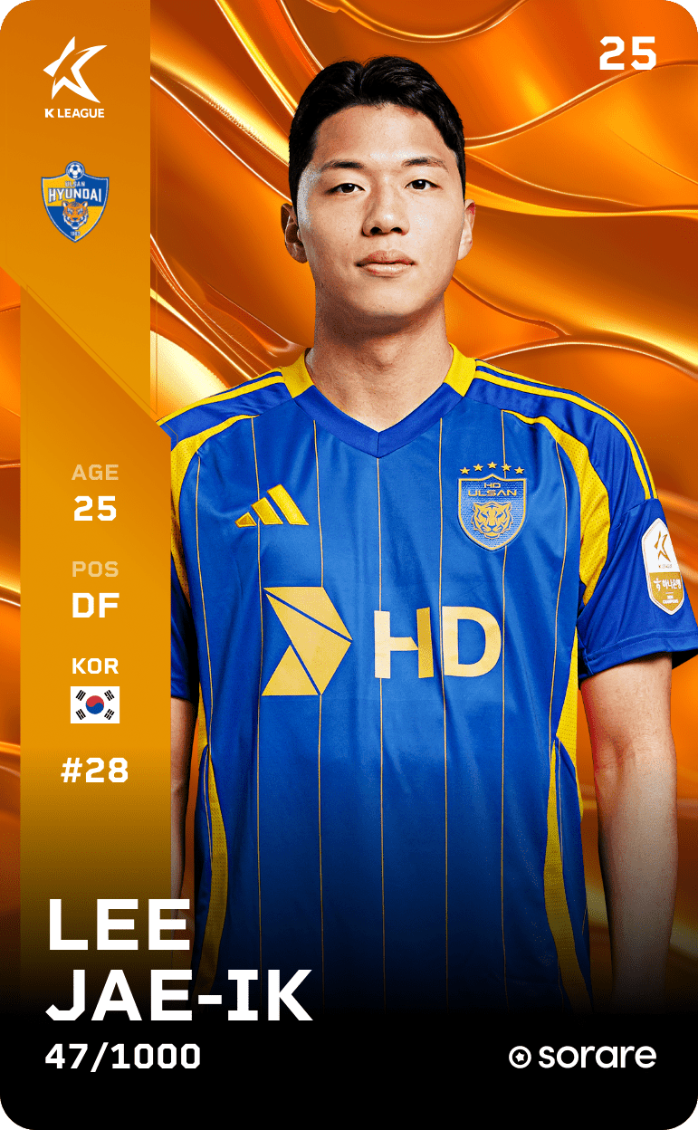Lee Jae-Ik 2025-26 • Limited 47/1000
