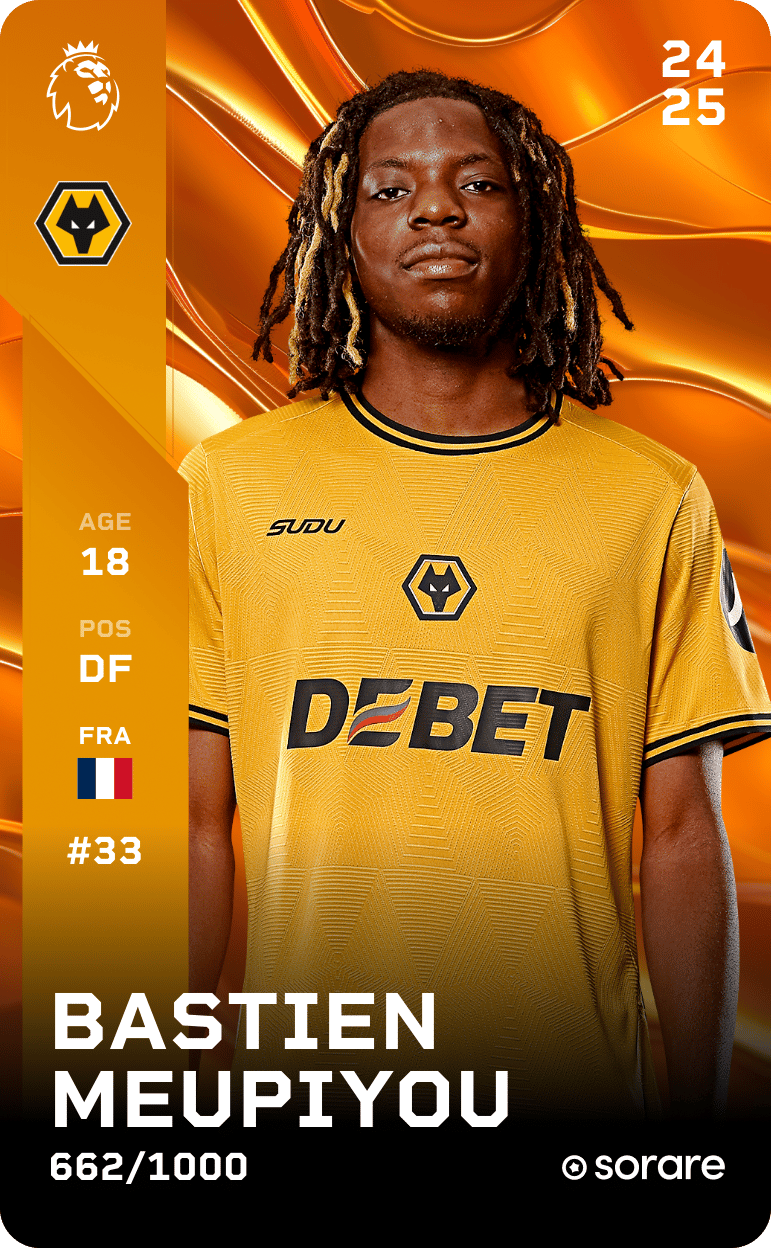 Bastien Meupiyou 2024-25 • Limited 662/1000