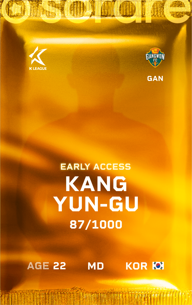 Kang Yun-Gu 2025-26 • Limited 87/1000