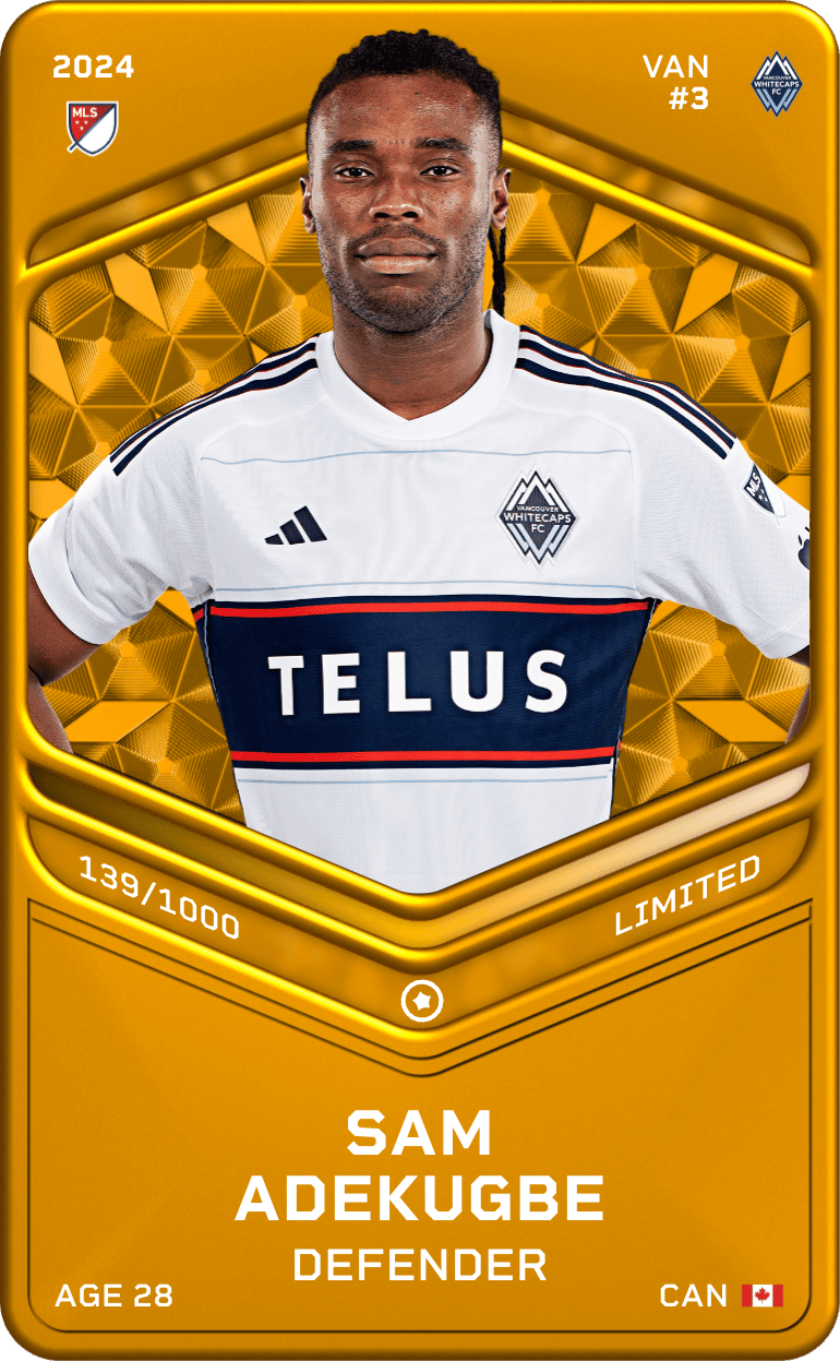 Samuel Adekugbe 2024-25 • Limited 139/1000