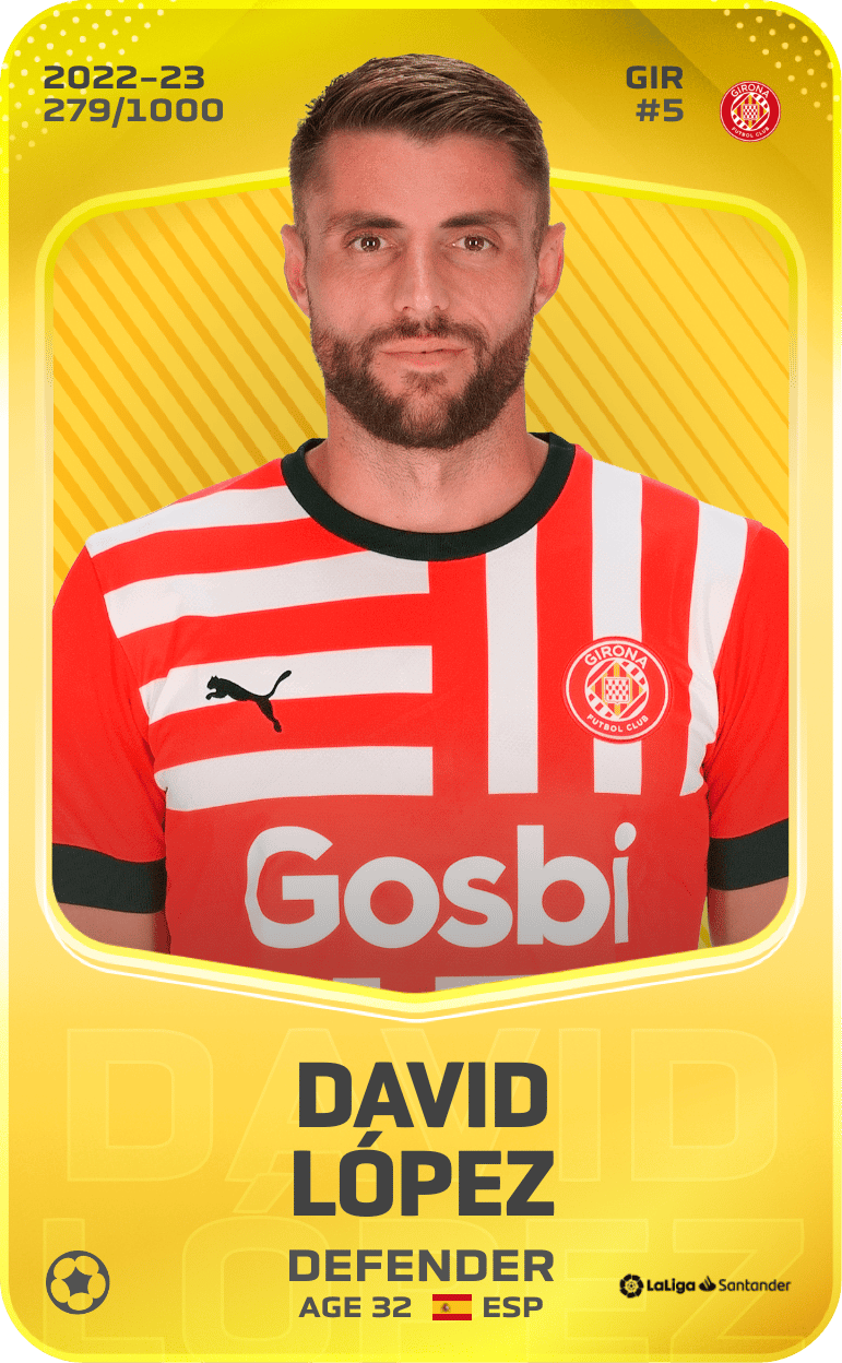David López 2022-23 • Limited 279/1000