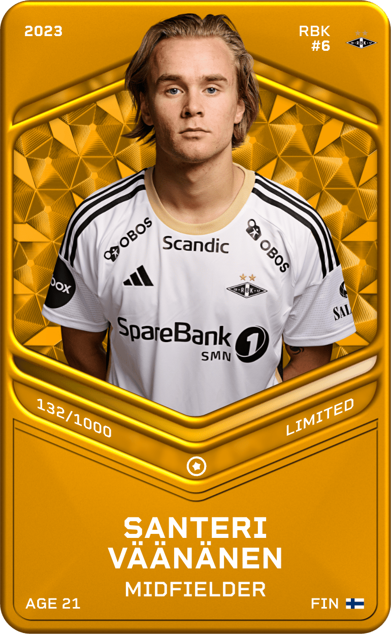 Santeri Väänänen 2023-24 • Limited 132/1000